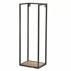 Edessä 26 BY-BOO Stand-off Large Puuhylly Rautakehyksellä