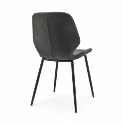 Seashell Tuoli, Mustan Harmaa -Huonekalut myymälä 0856 1 1