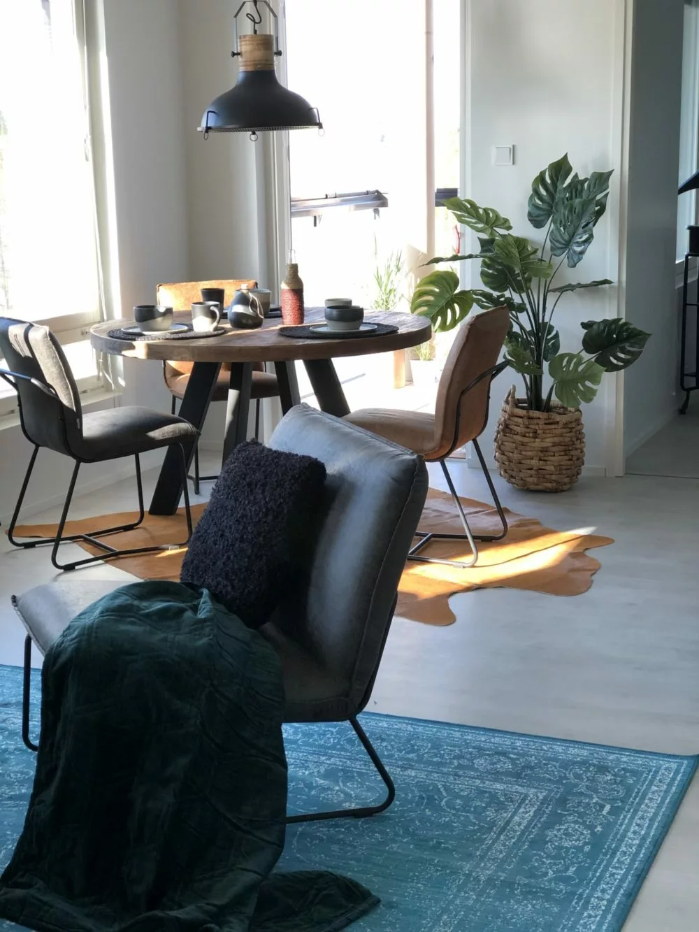 Delaware Hiilenvärinen Nojatuoli 5 Delaware Hiilenvärinen Nojatuoli - Image 5