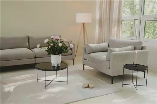 Lounge Chair Beige 2 Lounge Chair Beige - Image 2