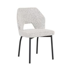 Bloom Ruokapöydän Tuoli, Harmaa Boucle