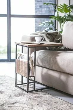 Slider Sivupöytä Ja Lehtiteline, Musta -Huonekalut myymälä By Boo113 1 1 1