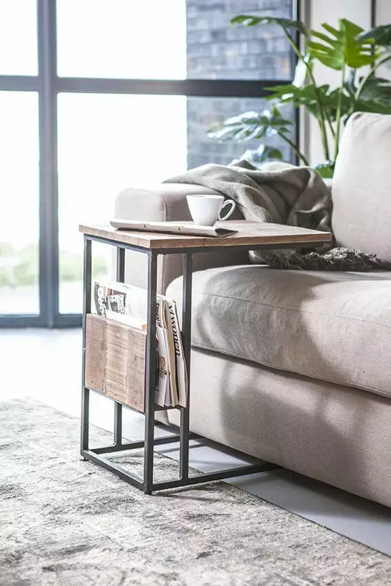 Slider Sivupöytä Ja Lehtiteline, BY-BOO 2 Slider Sivupöytä Ja Lehtiteline, BY-BOO - Image 2