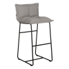 MUST LIVING Cloud Korkea Baarituoli, Harmaa