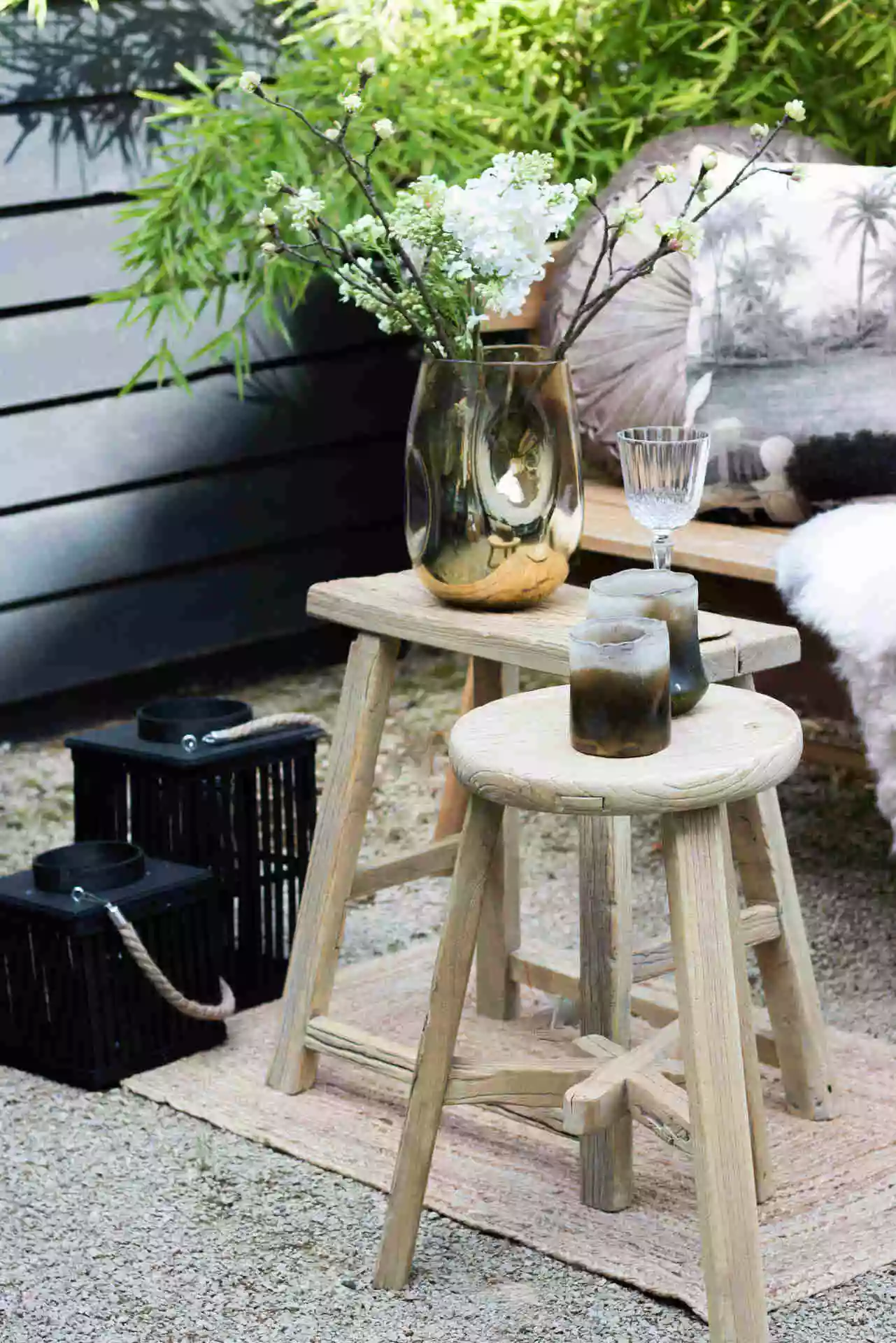 Rustiikki Puinen Baarituoli 2 Rustiikki Puinen Baarituoli - Image 2