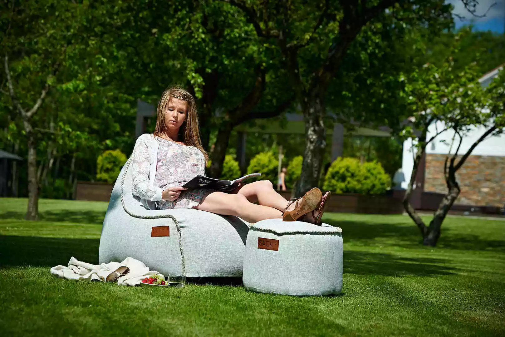 RETROit Cobana Säkkituoli Petrolinsininen, SACKit 2 RETROit Cobana Säkkituoli Petrolinsininen, SACKit - Image 2