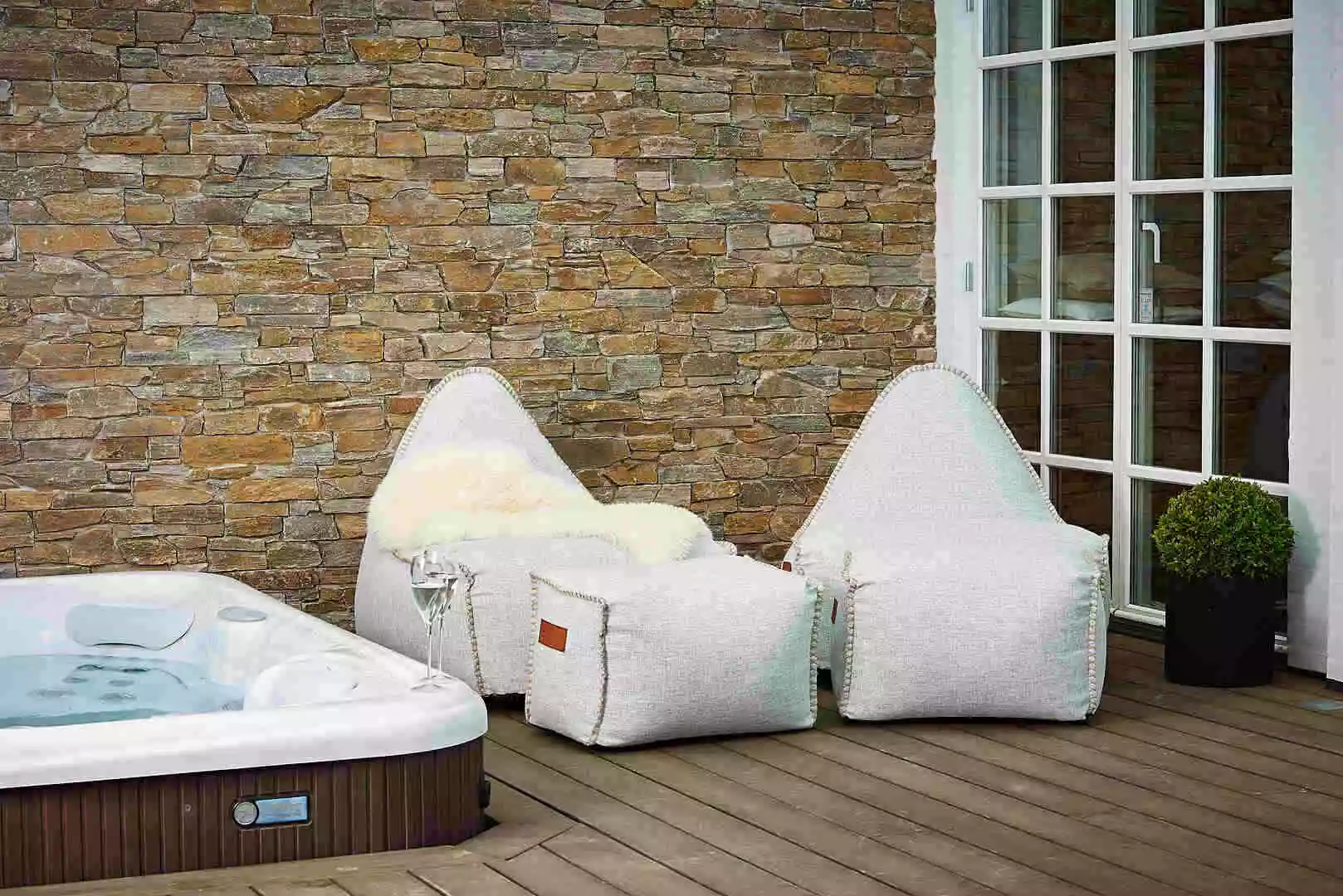 RETROit Cobana Säkkituoli Petrolinsininen, SACKit 3 RETROit Cobana Säkkituoli Petrolinsininen, SACKit - Image 3