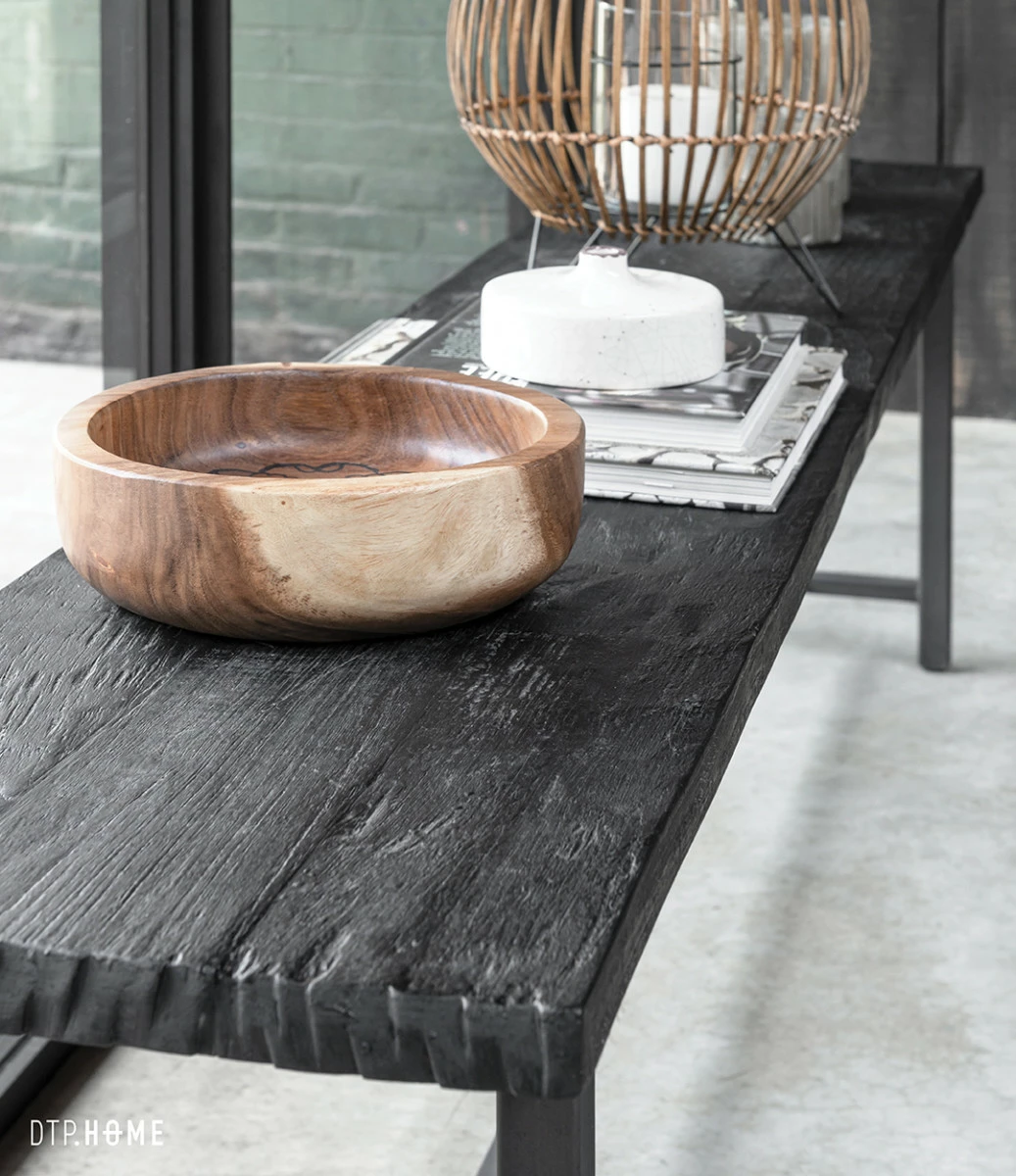 Timeless Black Bench Puupenkki 165 4 Timeless Black Bench Puupenkki 165 - Image 4