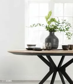 Metropole Pyöreä Ruokapöytä 160 -Huonekalut myymälä SC MP 204764 Metropole dining table round sf1 DTP 1