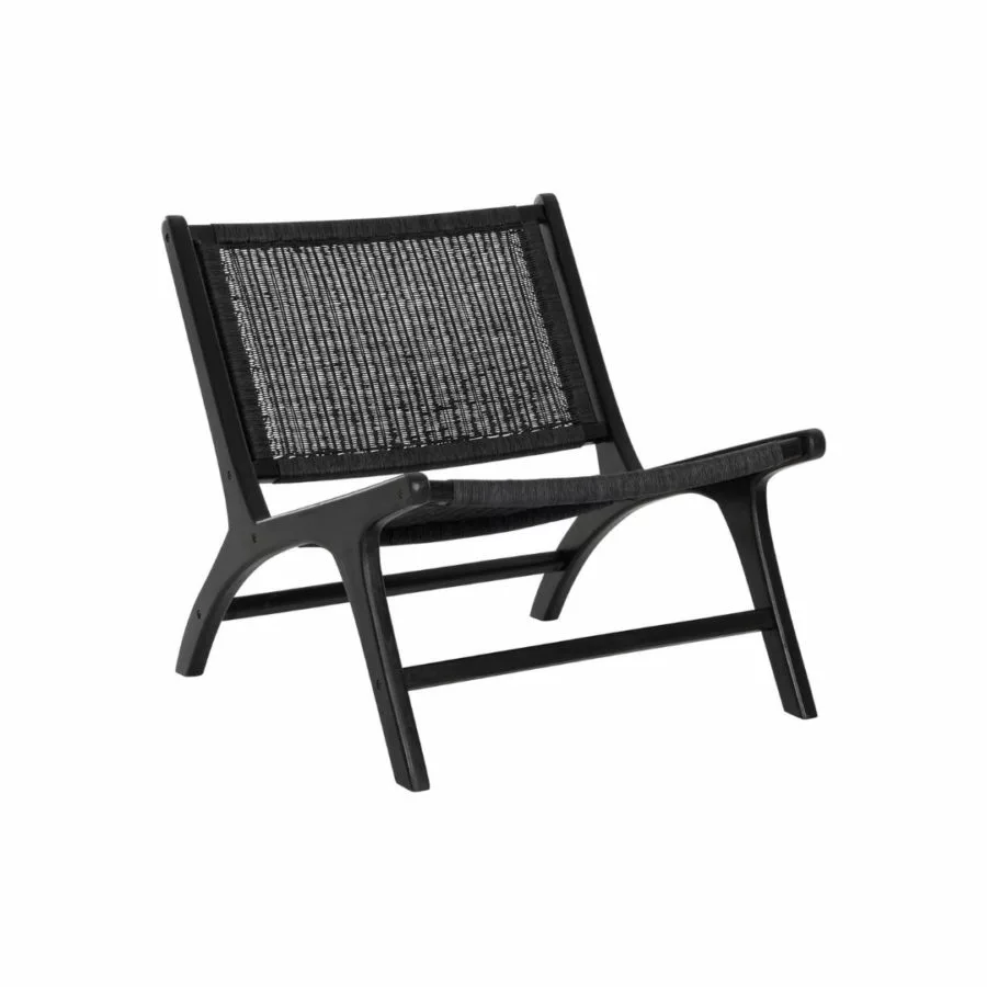 Lazy Loom Nojatuoli, Musta 1 Lazy Loom Nojatuoli, Musta