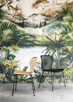 MUST LIVING Bahamas Punostuoli Musta -Huonekalut myymälä Snugg Must Living bahamas loom tuolit black and naturel 1