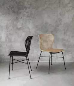 MUST LIVING Bahamas Punostuoli Musta -Huonekalut myymälä Snugg Must Living bahamas tuolit 1