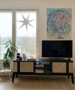 MUST LIVING Raffles Rottinkinen Tv-taso -Huonekalut myymälä Snugg Raffles tv taso pieni 1