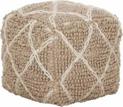 MUST LIVING Princess Beige Villarahi -Huonekalut myymälä Snugg must living pouf princess 1