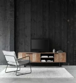 Odeon Tiikkipuinen TV-taso L 5 Odeon Tiikkipuinen TV-taso L -Huonekalut myymälä Snugg odeon tv taso no2 1