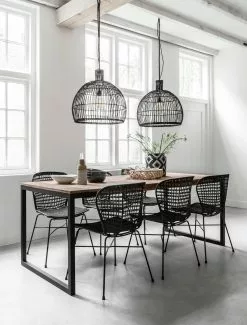 Elemental Tiikkipuinen Ruokapöytä, Useita Kokoja 10 Elemental Tiikkipuinen Ruokapöytä, Useita Kokoja -Huonekalut myymälä Snugg ruokailuryhma bahamas loom dining table elemental 1