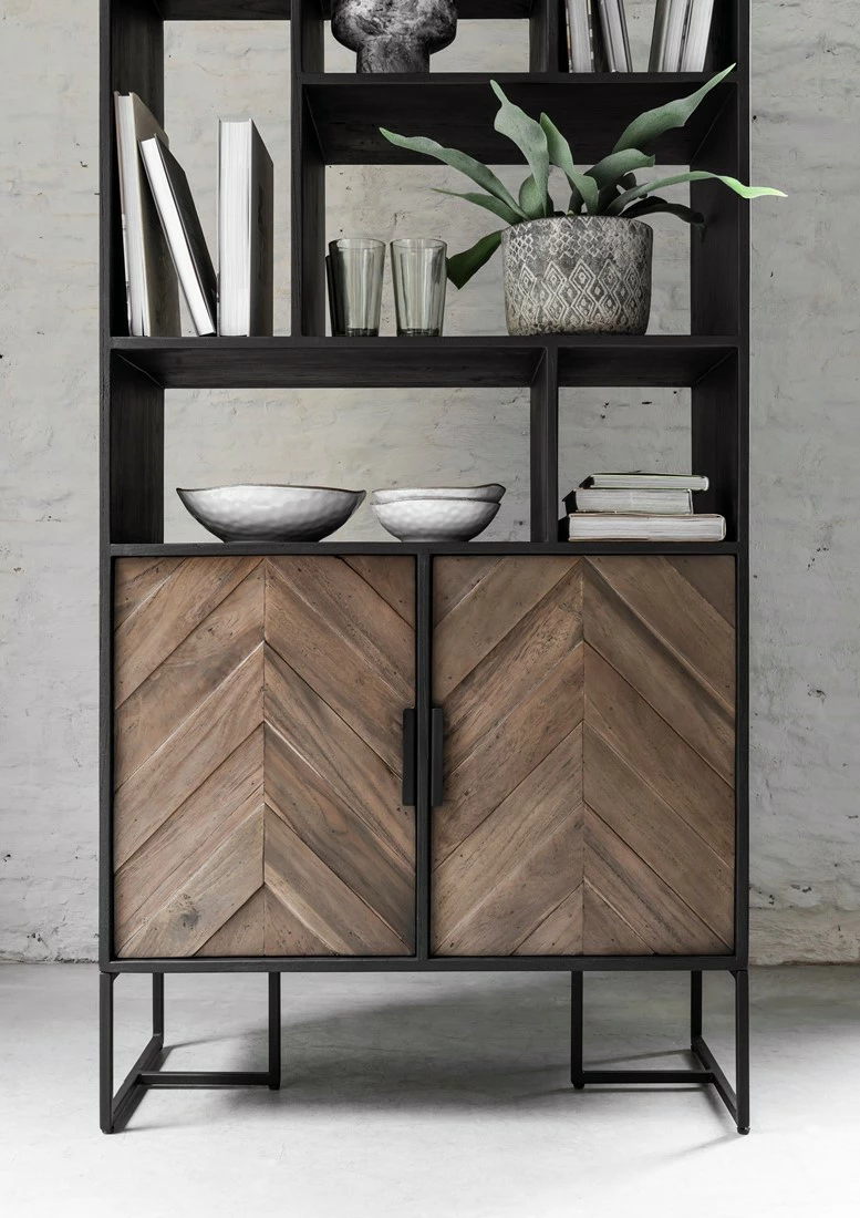 CRISS CROSS Puinen Kirjahylly 5 CRISS CROSS Puinen Kirjahylly - Image 5