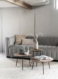 Jupiter Tiikkipuinen Sohvapöytä, Small -Huonekalut myymälä coffee tables jupiter natural plus sofa elegant sfeer 2