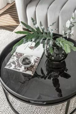 Fiber Pyöreä Sarjapöytä -Huonekalut myymälä detail golden fiber