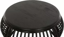 Positano Pyöreä Musta Sohvapöytä -Huonekalut myymälä ml 252536 coffee table positano 2