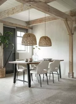 Bloom Ruokapöydän Tuoli, Harmaa -Huonekalut myymälä ml 749515 side chair bloom dining table timber pendant lamp cap martinet sfeer