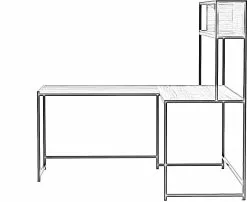 Työpöytä Linento Furniture Calisma L, Eri Värejä -Huonekalut myymälä LIFU285LCV1121 7