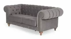 Sohva Linento Furniture London, 2-istuttava, Harmaa -Huonekalut myymälä LIFU291NDS1118 3