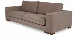 Sohva Linento Furniture Nplus, 3-istuttava, Ruskea -Huonekalut myymälä LIFU291NDS1309 3