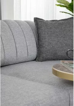 Sohva Linento Furniture Paris, 3-istuttava, Harmaa -Huonekalut myymälä LIFU291NDS1317 7