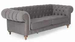 Sohva Linento Furniture London, 3-istuttava, Harmaa -Huonekalut myymälä LIFU291NDS1326 3