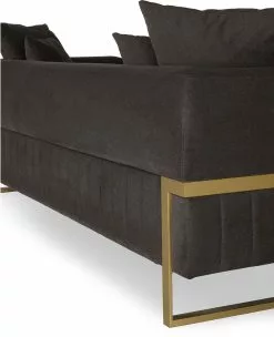 Sohva Linento Furniture Magenta, 3-istuttava, Tummanruskea -Huonekalut myymälä LIFU291NDS1327 3