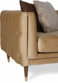 Sohva Linento Furniture Olympus, 3-istuttava, Beige -Huonekalut myymälä LIFU291NDS1330 4