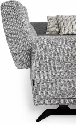 Sohva Linento Furniture Slate, 3-istuttava, Harmaa -Huonekalut myymälä LIFU291NDS1336 5