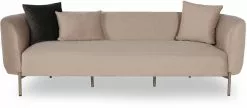 Sohva Linento Furniture Macaroon, 4-istuttava, Beige