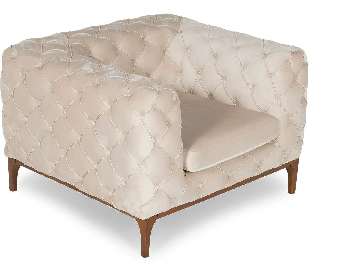 Nojatuoli Linento Furniture Fashion, Luonnonvalkoinen 2 Nojatuoli Linento Furniture Fashion, Luonnonvalkoinen - Image 2