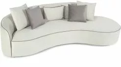 Kulmasohva Linento Furniture Cloud, Vaaleanharmaa -Huonekalut myymälä LIFU291NDS1908 8