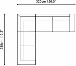 Kulmasohva Linento Furniture Panama, 4-istuttava, Luonnonvalkoinen -Huonekalut myymälä LIFU291NDS1910 4