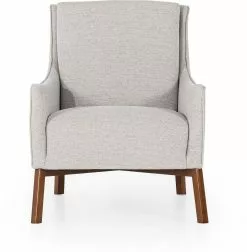 Nojatuoli Linento Furniture Nena, Vaaleanharmaa