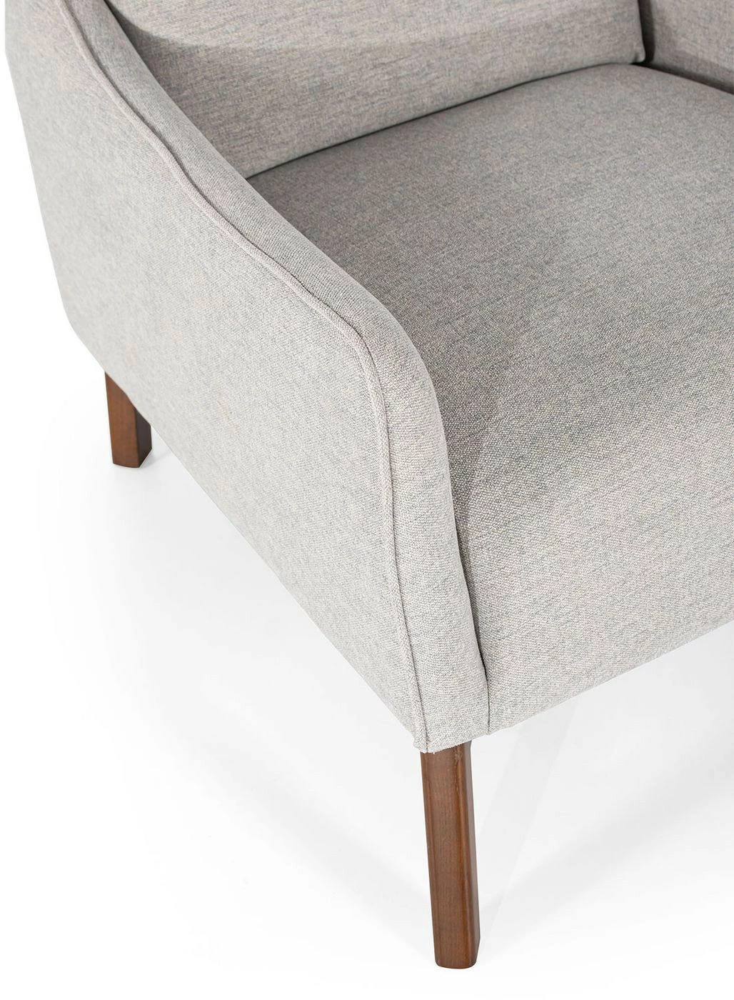 Nojatuoli Linento Furniture Nena, Vaaleanharmaa 4 Nojatuoli Linento Furniture Nena, Vaaleanharmaa - Image 4