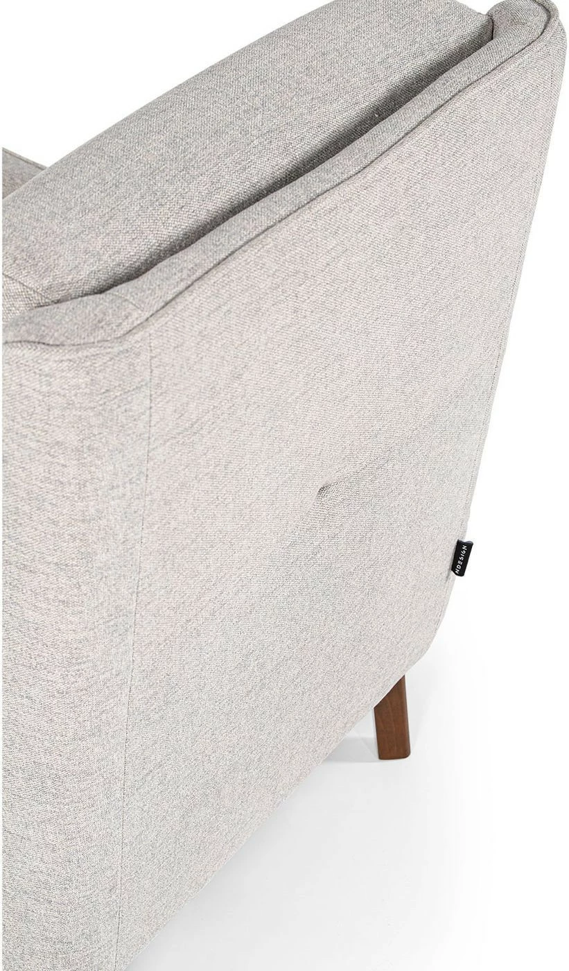 Nojatuoli Linento Furniture Nena, Vaaleanharmaa 6 Nojatuoli Linento Furniture Nena, Vaaleanharmaa - Image 6