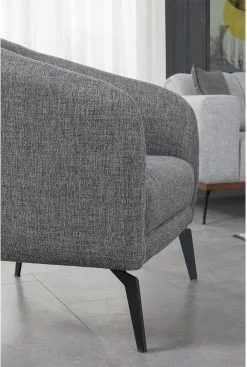 Nojatuoli Linento Furniture Paris, Harmaa 6 Nojatuoli Linento Furniture Paris, Harmaa -Huonekalut myymälä LIFU291NDS2408 3