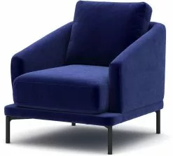 Nojatuoli Linento Furniture Jade, Sininen -Huonekalut myymälä LIFU291NDS2416 3