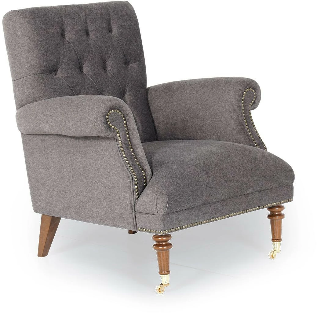 Nojatuoli Linento Furniture London, Harmaa 1 Nojatuoli Linento Furniture London, Harmaa