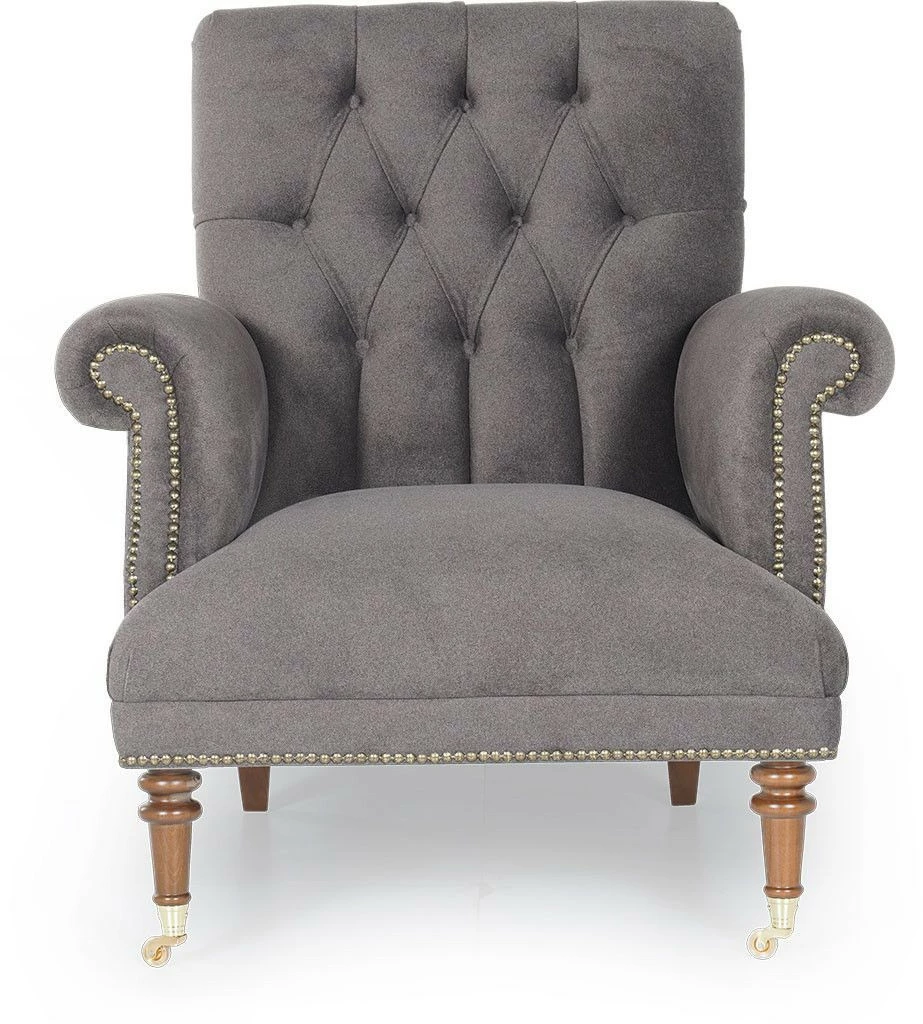 Nojatuoli Linento Furniture London, Harmaa 2 Nojatuoli Linento Furniture London, Harmaa - Image 2