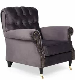 Nojatuoli Linento Furniture Lounge, Antrasiitti