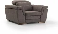 Nojatuoli Linento Furniture Mardini, Ruskeanharmaa