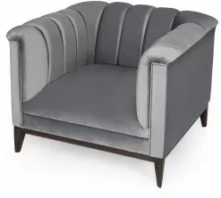 Nojatuoli Linento Furniture Pera, Harmaa -Huonekalut myymälä LIFU291NDS2422 3