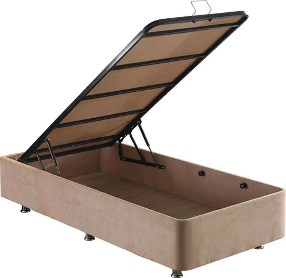 Sänkypaketti Linento Furniture Latte, 80x180cm, Vaaleanruskea 8 Sänkypaketti Linento Furniture Latte, 80x180cm, Vaaleanruskea - Image 8