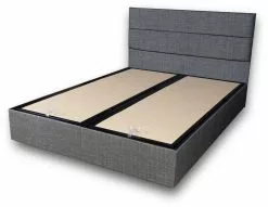 Jenkkisänkypaketti Linento Furniture Silver, 160x200cm, Hopeanharmaa -Huonekalut myymälä LIFU480NRN2854 8