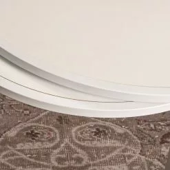 Sarjapöytä Linento Furniture Tambur, 2-osainen, Valkoinen -Huonekalut myymälä LIFU541HDL1231 6